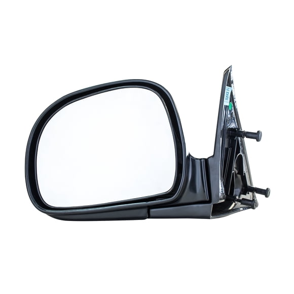 Driver Side Mirror for Chevy S10 Blazer GMC Sonoma Jimmy Isuzu Hombre Oldsmobile Bravada (1994 1995 1996 1997 1998) Smooth Black Non-Heated Folding Left Rear View Replacement Door Mirror GM1320126
