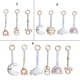 thumbnail image 1 of Bed Animal Haning Supplies Wooden Decoration with Bell Inside Interactive Toy Infant Gift for Baby Brain Training P31B heqiyong LED, 1 of 2