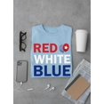 thumbnail image 3 of Red White Blue 4Th T-Shirt Men -Image by Shutterstock, Male 3X-Large, 3 of 4