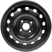 Dorman 939-105 Steel 14" Wheel Rim 14 x 5.5-inch 4-Lug Black, for Specific Hyundai / Kia / Toyota Models