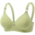 thumbnail image 2 of Bovxnpu Bras for Women, Womens Push Up Everyday Bras Seamless Wireless Supportive Bra Sports Bra, Woman Comfortable Rimless Type Thin Cup Gathered Underwear Daily Bra, 2 of 3