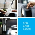 thumbnail image 3 of SodaStream Terra Sparkling Water Maker Bundle (White), with CO2, DWS Bottles, and Bubly Drops Flavors, 3 of 8