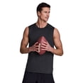thumbnail image 5 of RBX Active Men's Muscle Tee Striated Quick Drying Workout Tank Top, 5 of 5