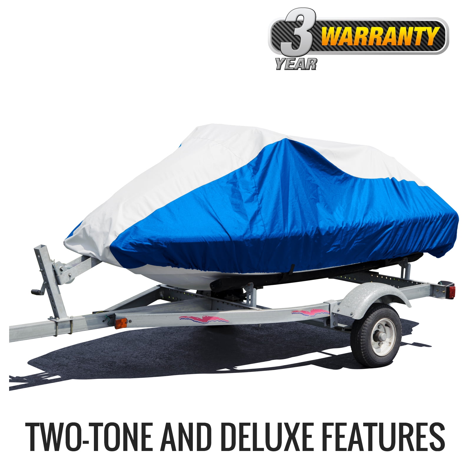 Budge Deluxe 2 Stroke Jet Ski Cover, Size PW-1: 106" to 115" 2-Stroke by Budge Industries