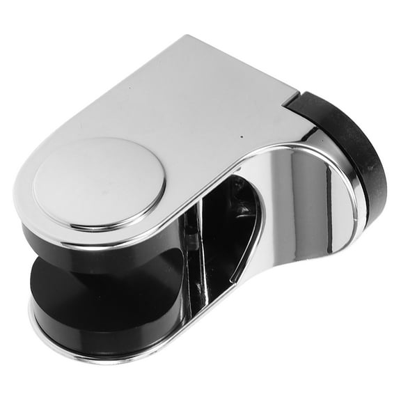 LEORX Hand Shower Holder Wall Mount Silver Rectangular ABS 1Pcs