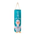 thumbnail image 2 of Waste Bag Organizer with Lanyard Bottom Opening Smooth Extraction Space-Saving Cartoon Pattern Garbage Bag Organizer Kitchen Supply, 2 of 8