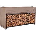 thumbnail image 1 of Waterproof Firewood Racks Cover 8 Feet Heavy Duty Outdoor Logs Holder Stand Cover, 1 of 7