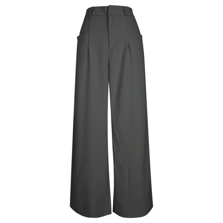 grey dress trousers ladies Women's 4-Way Stretch Dress Pant