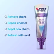 Crest Toothpaste, 3DWhite Brilliance Deep Stain Remover Dazzling Mint Toothpaste, 3.1oz