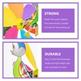 thumbnail image 3 of MasteelfCA 6pcs Children Windmill Toys Outdoor Decorative Pinwheel Plastic Windmill, 3 of 8