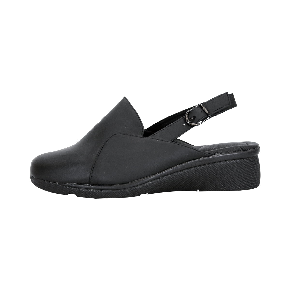 24 HOUR COMFORT Tania Wide Width Comfort Shoes For Work and Casual Attire BLACK 5