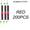 hong, variant on Fishing Bobber Stops Slip Float Stopper Knots with Glow Beads, Red & Green Braided Line Bobber Stops 50/100/200 Pack for Bass Trout Saltwater Freshwater Depth Adjust Rig