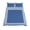 Blue, variant on 4 Piece King Sheet Set Sage Green Greek Key Sheets Set for King Size Bed, Breathable Soft Microfiber Bed Sheets Cooling Geometric Greece Ancient Farmhouse Geo Fitted Sheet Deep Pocket, Pillowcases