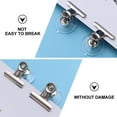 thumbnail image 2 of EeaseCA 5Pcs Household Suction-cup Clamps Stainless Suction Clips Convenient Window Clips, 2 of 7