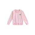 thumbnail image 1 of xiaxaixu Girl's Sweatshirt, Embroidered Flower Pattern Long Sleeve Pullover, 1 of 9