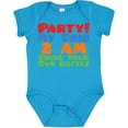 thumbnail image 3 of Inktastic Party at My Crib Boys or Girls Baby Bodysuit, 3 of 5