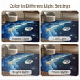 thumbnail image 7 of ODIKA 8'x10' Washable Area Rug Durable, Non-Slip Large Nebula Galaxy Starry Planets Motif Planetary Stars Themed for Living Room, Under Sectional, Family, 7 of 7