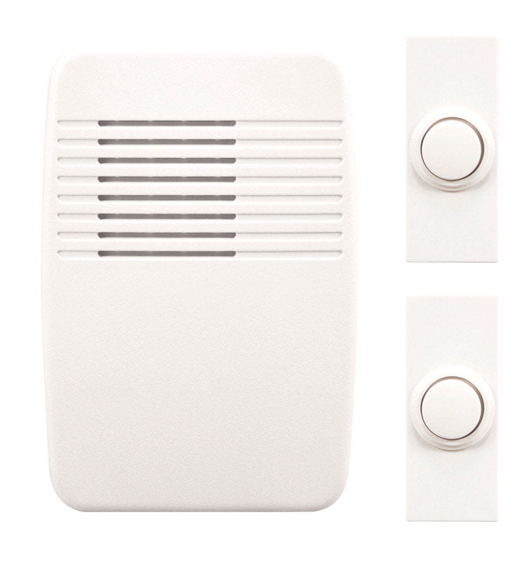 Heath Zenith SL-6273-00 Wireless MP3 Doorbell White