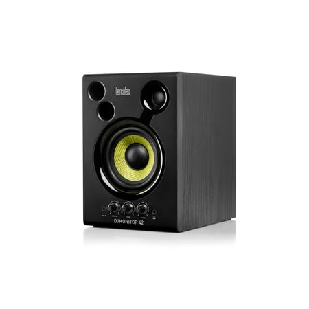 Hercules - DJ Monitor 42 - 2 x 20 watts RMS Active Monitoring Speakers - Black