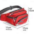 thumbnail image 2 of Hommes Femmes, Sac Banane pour Voyage Randonnée Course Sports Extérieurs, Cadeau Fête des Pères, 2 of 5