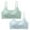 Multicolor8, variant on Timegard 2pc Wireless Bras for Women Sports Bras Seamless Adjustable Strap Breathable Comfy Sleep Underwear