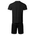 thumbnail image 6 of Mens Short Set 2 Piece Set Casual T Shirts & Shorts Mens Summer Outfits Beach Wear Clothing Mens Vacation Outfits, 6 of 6