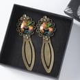 thumbnail image 3 of Tropical plants Vintage Copper-Colored Lace Bookmarks: Stainless Steel Reading Accessories and Book Accessories, Gifts for Readers and Book Lovers, 3 of 5