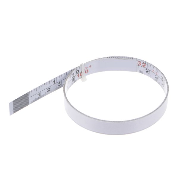 Self Adhesive Tape Measure 40 inch/1M Double Scale Left to Right ...