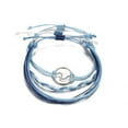 thumbnail image 3 of Handmade Braided Beach Jewelry Adjustable Cord Accessory For Women And Girls Stylish Summer Wear 3PCS, 3 of 6