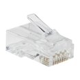 thumbnail image 1 of Tripp Lite Cat6 RJ45 Pass-Through UTP Modular Plug, 50 Pack, 1 of 7