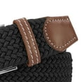 thumbnail image 3 of Woven Belts for Men, Stretch Belt 1 3/8" for Golf Pants, Tight Performed Elastic Design, 3 of 8