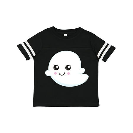 

Inktastic Halloween Ghost Smiling Ghost Trick or Treat Gift Toddler Boy or Toddler Girl T-Shirt