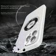 thumbnail image 6 of ELEHOLD Magnetic Case for iPhone 14 Pro Max 6.7",Bling Gitter Camera Lens Protective Film Logo View Window Compatible with MagSafe Slim Lightweight Shockproof Fashion Case,White, 6 of 7