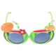 thumbnail image 4 of KAKOWELY Gafas de fiesta de sandía, divertidas gafas de sol hawaianas para adultos, para fiestas de verano en la playa y accesorios para fotomatón, gafas novedosas., 4 of 5