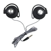 ROZYARD Clip-on Headphones, Subwoofer Stereo Wired Headphones,3.5mm Interface Earphone