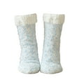 thumbnail image 2 of Naierhg Thermal socks 1 Pair Women Socks Dot Plush Autumn Winter Sweet Lightweight Floor Socks for Living Room 5, 2 of 8