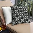 thumbnail image 2 of Ahgly Company Indoor Square Patterned Throw Pillow, 18 inch by 18 inch, 2 of 6