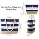 thumbnail image 4 of Bolsa de playa YOOLIFE Initial K azul para mujer, regalo de Navidad, 4 of 7