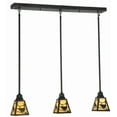 thumbnail image 5 of Meyda Tiffany 140984 Songbird 3 Light 6" Wide Multi Light Pendant - Brown, 5 of 7