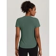 thumbnail image 5 of Weardear Workout Tops for Women UPF 50+ Yoga Shirts Short Sleeve Athletic Tops with Side Slits Loose Fit Running Gym Tee Top, 5 of 7