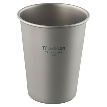 Titanium Beer Cup Water Juice Tea Cup Mug Camping Mug for Home Camping Hiking
