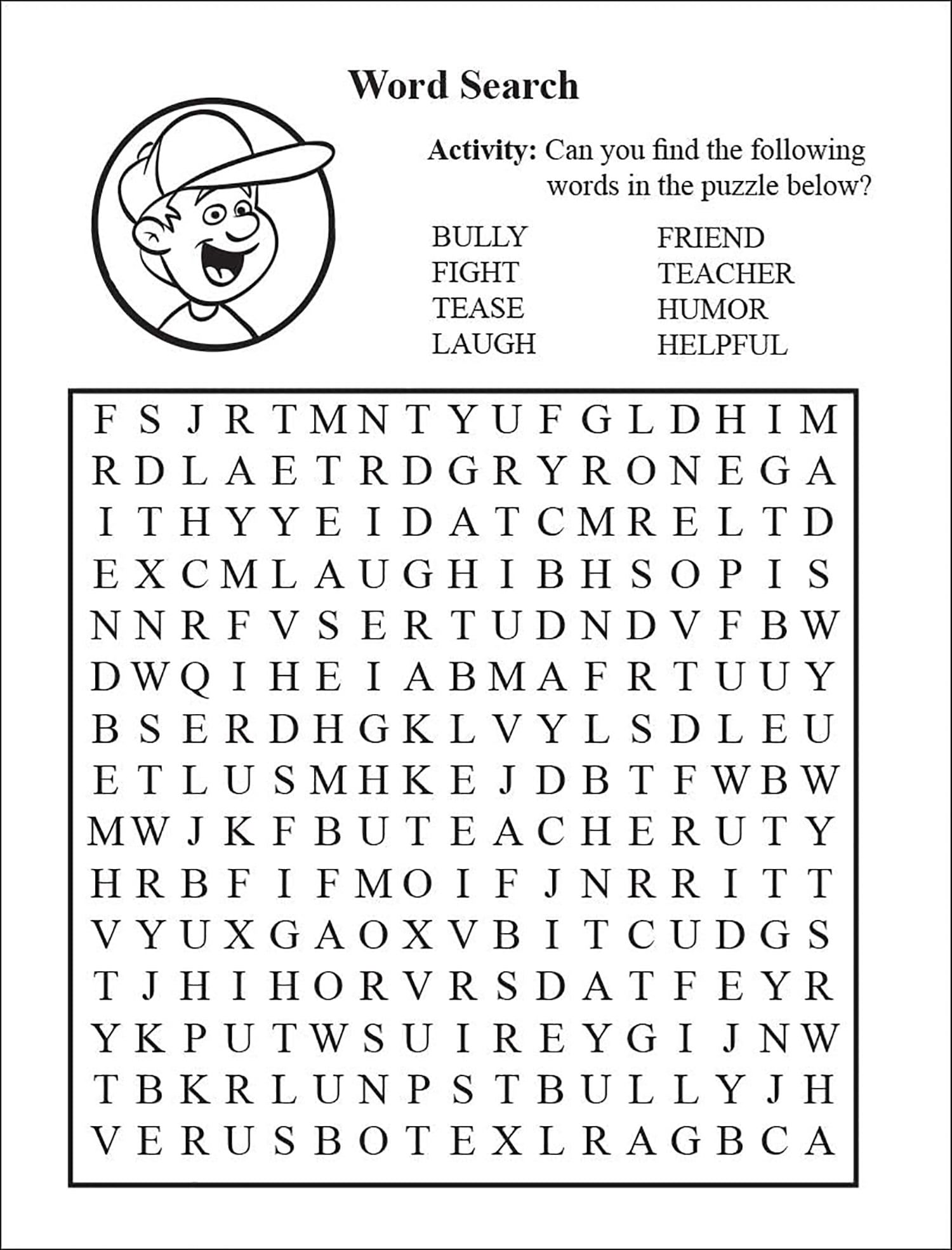 25 Pack - How to Handle Bullying Kid's Educational Coloring & Activity Books