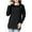 Black, variant on Jamicy Maternity Winter Clothes Women's Nursing Tops Cotton Sweatshirt Long Sleeve Zipper Breastfeeding Shirts Casual Round Neck Pregnancy Tunics Tee