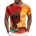thumbnail image 1 of Tops para hombre, blusas y camisas de manga corta con cuello redondo para hombre Camisa de manga corta estampada para hombre Top/camisa de manga corta con cuello redondo Tops para hombre, 1 of 4