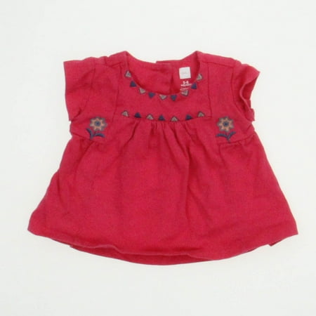 

Pre-owned Tea Girls Pink T-Shirt size: 3-6 Months