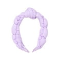thumbnail image 4 of Goody Luxe Puffer Ouchless Comfortable No-Snag Stylish Frosty Lilac Headband, 1 Count, 4 of 7