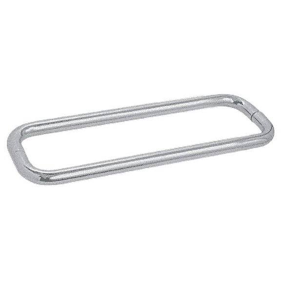 CRL BMNW12X12SC Satin Chrome 12" BM Series Back-to-Back Towel Bar Without Metal Washers