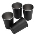 thumbnail image 1 of Bière Tasse, 4pcs en Acier Inoxydable Pique-Nique Boisson en Acier Inoxydable Tasse Performance Conduite, 1 of 7