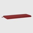 thumbnail image 3 of WestinTrends Solace Water Resistant Outdoor Patio Bench Seat Cushion, 46 x 18, Red, 3 of 3