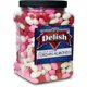 thumbnail image 1 of Red Pink & White Jordan Almonds Mix by LDHF, 3.5 LBS Jumbo Container | Valentines and Mothers Day Girl Theme Bulk Party Favors Almond Nut Coated in Sweet Hard Candy Shell - Vegan & Kosher, 1 of 4